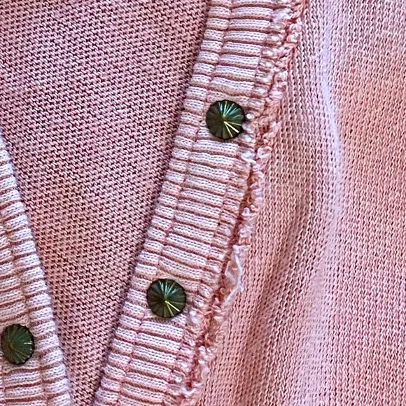 NWOT Free People Studded Henley - Picture 3 of 9